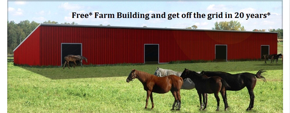Free* Hay Barn with Solar Panels?